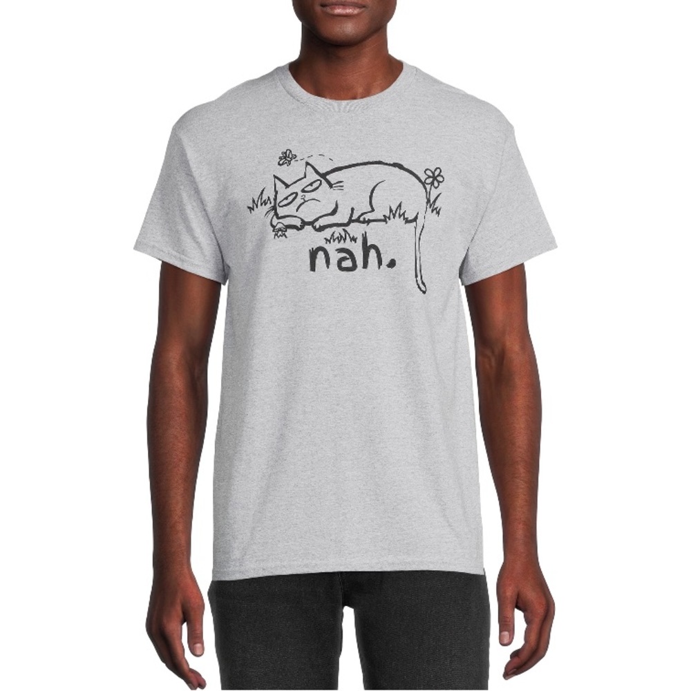 NWT Men Small Cat Top